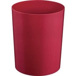 helit Sicherheitspapierkorb 20 L Bordeaux Flammenhemmender Kunststoff Produktbild