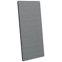 Nobo Move & Meet System Abnehmbare & Tragbare Whiteboard- / Notiztafel 1915562 Lackierter Stahl und Stoff 90 x 180 cm Grau, Schwarz Produktbild