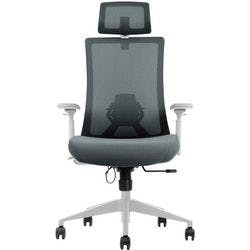 euroseats Bürostuhl Netz Grau 520 x 1111 mm Produktbild