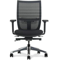 euroseats Bürostuhl Netz Schwarz 490 x 1150 mm Produktbild
