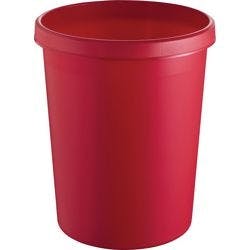helit Papierkorb Kunststoff Rot 39,6 x 39,6 x 48 cm Produktbild
