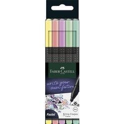 Faber-Castell Grip Fineliner 0,4 mm Farbig sortiert 5 Stück Produktbild