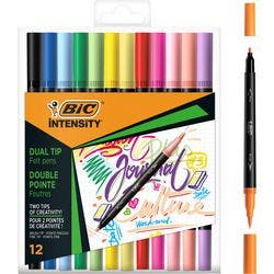 BIC Filzstift Intensity Dual Pastel Mehrfarbig Produktbild