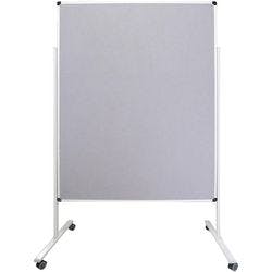 Viking Moderationstafel Filz 1.200 (B) x 18 (T) x 1.500 (H) mm Grau, Silber Produktbild