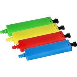 Papstar Luftballons mit Pumpe Farbig sortiert 260 mm x 60 mm Produktbild