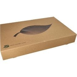 PAPSTAR Transport und Catering Karton Pappe 557 mm x 376 mm Braun Produktbild Print Hauptbild L