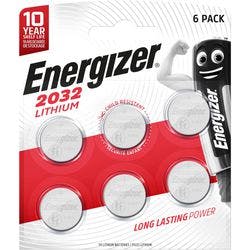 Energizer CR2032 Lithium Knopfzelle 6 Stück Produktbild
