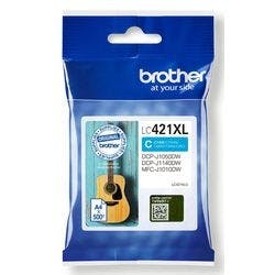 Brother LC421XLC Original Tintenpatrone Cyan Produktbild
