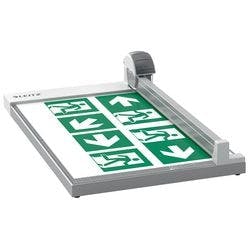 Leitz Precision Office Papierschneider 9028 A3 420 mm Einziehbare rotierende Klinge Gerad-, Wellen- und Perforationsschnitt Grau 15 Blatt Produktbild