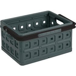 Sunware Klappbox Kunststoff Q Line Grau 24 Liter 210 (H) x 440 (B) x 315 (T) mm 6 Stück Produktbild