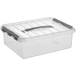 Sunware Aufbewahrungsbox H6160202 10 L Transparent Polypropylen 40 x 30 x 11 cm 6 Stück Produktbild
