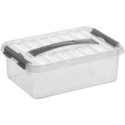 Sunware Aufbewahrungsbox H6160002 4 L Transparent Polypropylen 30 x 20 x 10 cm 6 Stück Produktbild