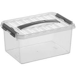 Sunware Aufbewahrungsbox H6160102 6 L Transparent Polypropylen 30 x 20 x 14 cm 6 Stück Produktbild