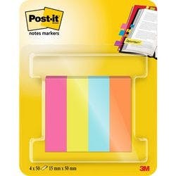 Post-it Page Marker 670-4-POP Blau, Grün, Orange, Rosa 4,44 x 4,44 (B x H) cm Produktbild