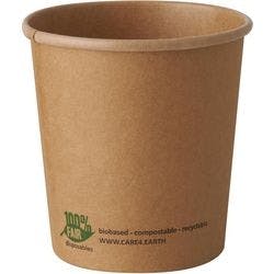 PAPSTAR Suppenschalen pure 87266 Frischfaser-Karton, BIO-beschichtet 25 Stück Produktbild
