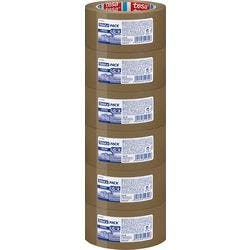 tesa Verpackungsklebeband tesapack Strong Braun 50 mm (B) x 66 m (L) PP (Polypropylen) 6 Rollen Produktbild