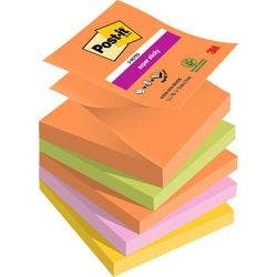 Post-it Sticky Z- Haftnotizen Boost Farbig sortiert 90 Blatt 5 Stück Produktbild