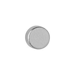 Maul Neodymium Magnet Silber 0.7 kg Tragfähigkeit 5 mm 10 Stück Produktbild