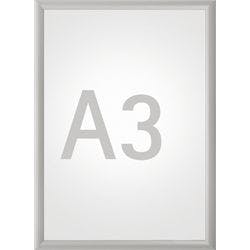 Maul MAULstandard Klapprahmen DIN A3 Aluminium Silber Produktbild