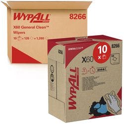 WypAll Reinigungstücher Weiß 42,7 x 31,8 cm 10 Stück á 126 Blatt Produktbild