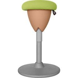 euroseats Sitz-Stehschreibtisch Mehrfarbig Grün 320 x 405 x 490 - 690 mm Produktbild