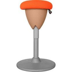 euroseats Sitz-Stehschreibtisch Mehrfarbig Orange 320 x 405 x 490 - 690 mm Produktbild