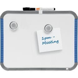 Nobo Mini Whiteboard Slim Rahmen Magnetisch 28 x 22 mm Weiß Produktbild