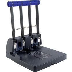 Rapesco Heavy Duty 4 Löcher Locher Kunststoff, Metall 150 Blatt 4400 Schwarz, Violett Produktbild