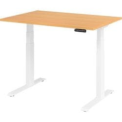 Hammerbacher Sitz-Steh-Arbeitsplatz XDKB12 1.200 x 800 x 1.290 mm Buche Produktbild