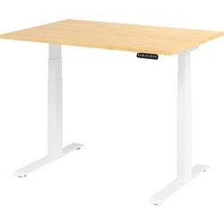 Hammerbacher Sitz-Steh-Arbeitsplatz XDKB12 1.200 x 800 x 1.290 mm Ahorn Produktbild
