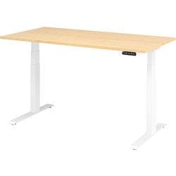 Hammerbacher Sitz-Steh-Arbeitsplatz XDKB16 1.600 x 800 x 1.290 mm Ahorn Produktbild