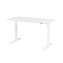 Hammerbacher Sitz-Steh-Arbeitsplatz XMKA16 Weiß Produktbild