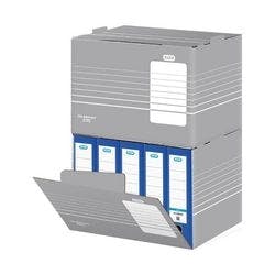 ELBA Tric Archivbox Grau 46,5 x 32,5 x 36 cm Wellpappe 10 Stück Produktbild