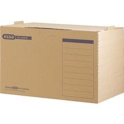 ELBA Systemcontainer Braun Wellpappe 51 x 33,3 x 36 cm 5 Stück Produktbild