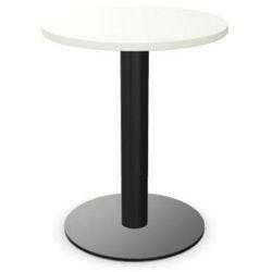 OKA Tisch 60 x 74 cm Weiß Grau Produktbild
