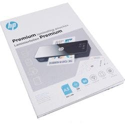 HP Laminierfolien DIN A3 125 Mikron (2 x 125) Transparent Produktbild