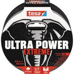 tesa Kraftklebeband Ultra Power Extreme Schwarz 50 mm (B) x 25 m (L) PE (Polyethylen) Produktbild