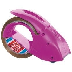 tesa Packbandabroller tesapack Pack ´N´ Go Rosa 171 (B) mm Kunststoff Produktbild