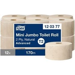 Toilettenpapier Tork T2 Naturfarben Produktbild