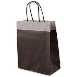 Elco Tragetasche 84300.13 Braun, Silber 22 x 10 x 27 cm 25 Stück Produktbild