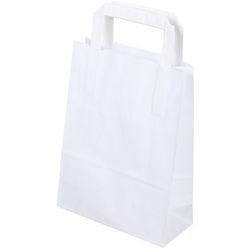 Elco Tragetasche 83101.1 Weiß 18 x 8 x 24 cm 50 Stück Produktbild