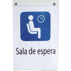 Archivo 2000 Wanddisplay DIN A5 Hoch Wandmontage 15 (B) x 23,5 (H) cm Transparent Produktbild
