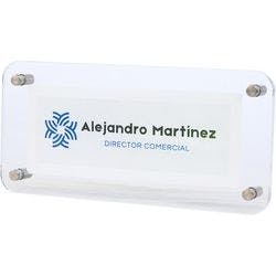 Archivo 2000 Wanddisplay Wandmontage 30 (B) x 3,5 (T) x 14 (H) cm Transparent Produktbild