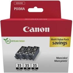 Canon 35 Original Tintenpatrone Schwarz 3er-Pack Produktbild