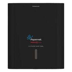 Papernet 417204 Falthandtuchspender Kunststoff Manuell Schwarz Produktbild