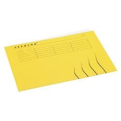 Djois Secolor Schnellhefter DIN A4 Gelb Papier 225 g/m² Produktbild