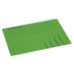 Djois Secolor Aktendeckel DIN A4 Grün Pappe 225 g/m² Produktbild