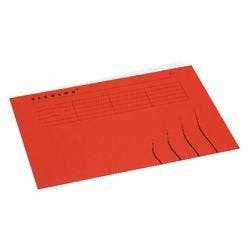Djois Secolor Aktendeckel Folio Rot Pappkarton 225 g/m² Produktbild