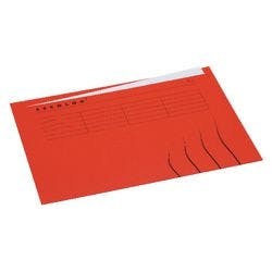 Djois Secolor Schnellhefter DIN A4 Rot Papier 225 g/m² Produktbild