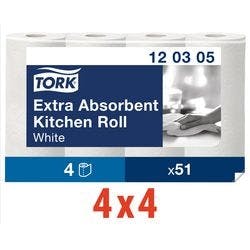 Tork Premium Küchenrolle 3-lagig 16 Rollen à 51 Blatt Produktbild